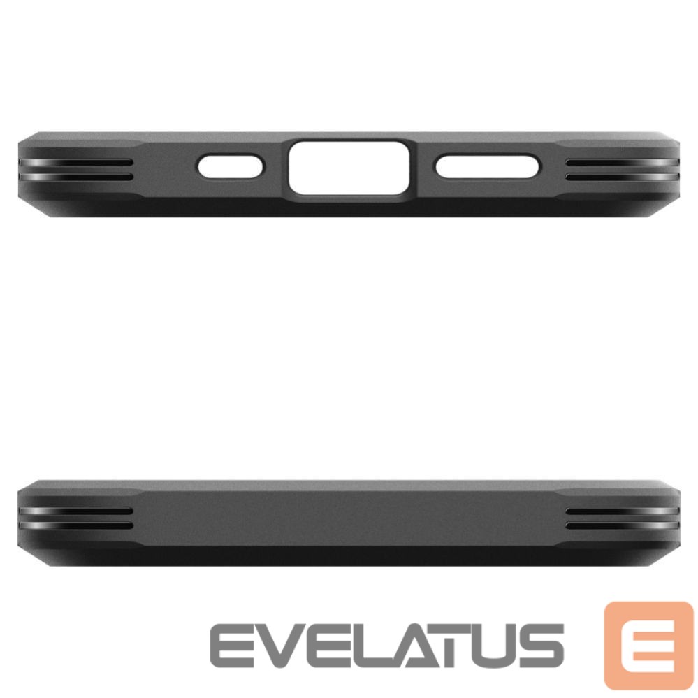 Nugarėlės dėklai Spigen Spigen Tough Armor Case with MagSafe for iPhone 16e with Stand - Black