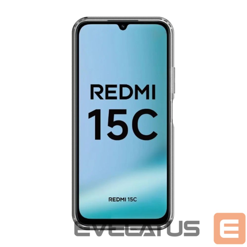 Nugarėlės dėklai Evelatus Xiaomi Redmi 15C 4G/5G Clear Case with Magnetic Transparent
