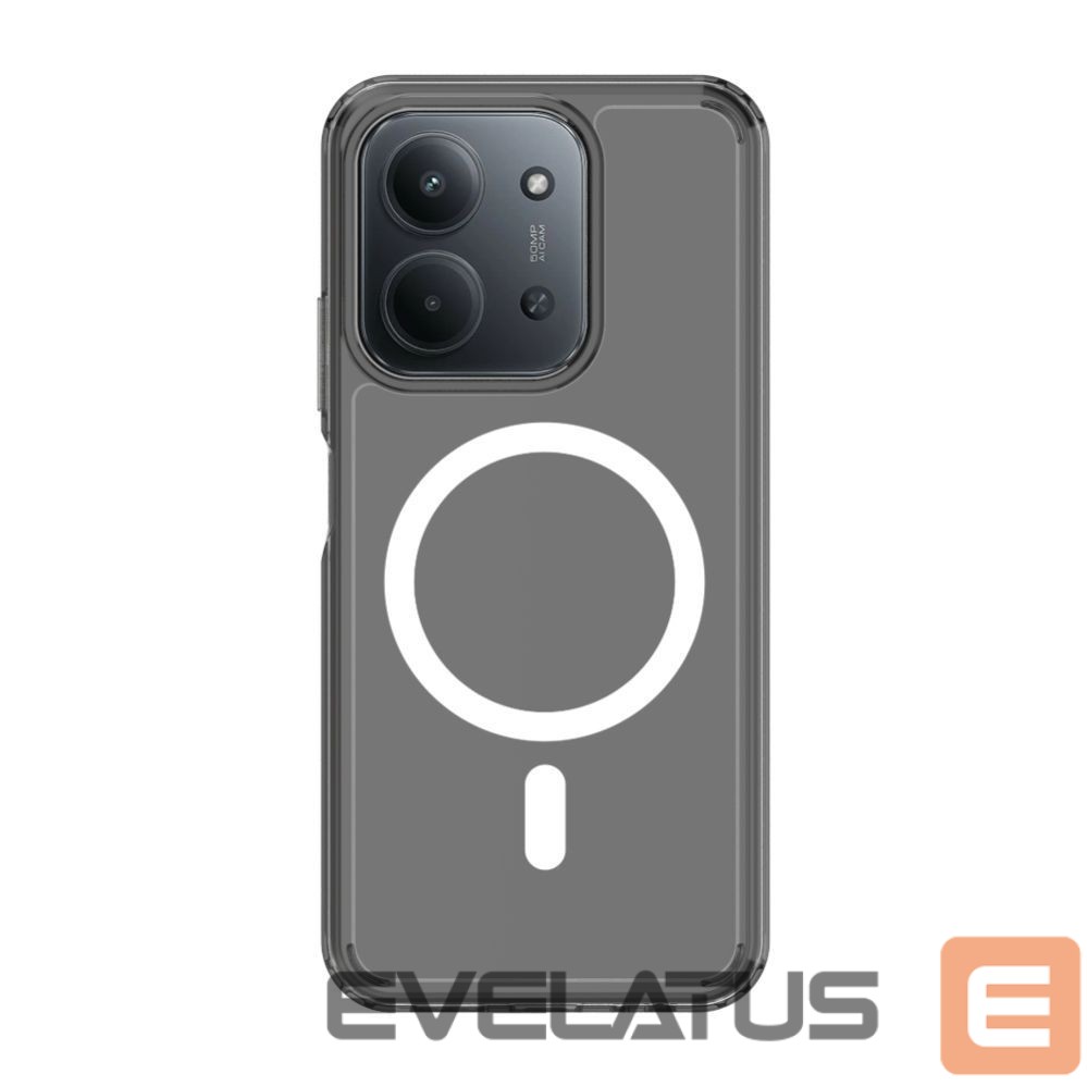 Nugarėlės dėklai Evelatus Xiaomi Redmi 15C 4G/5G Clear Case with Magnetic Transparent