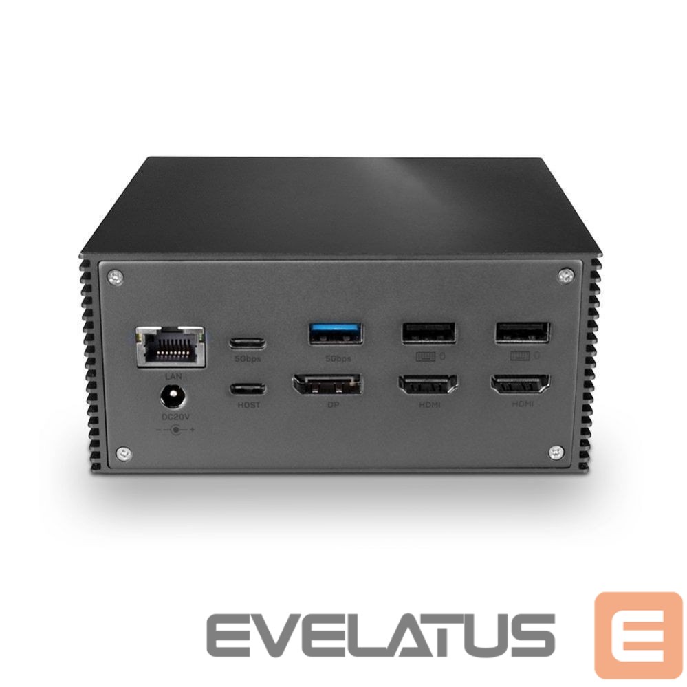 Adapteris LINDY I/O DOCKING STATION USB-C/DST-PRO 101 43378