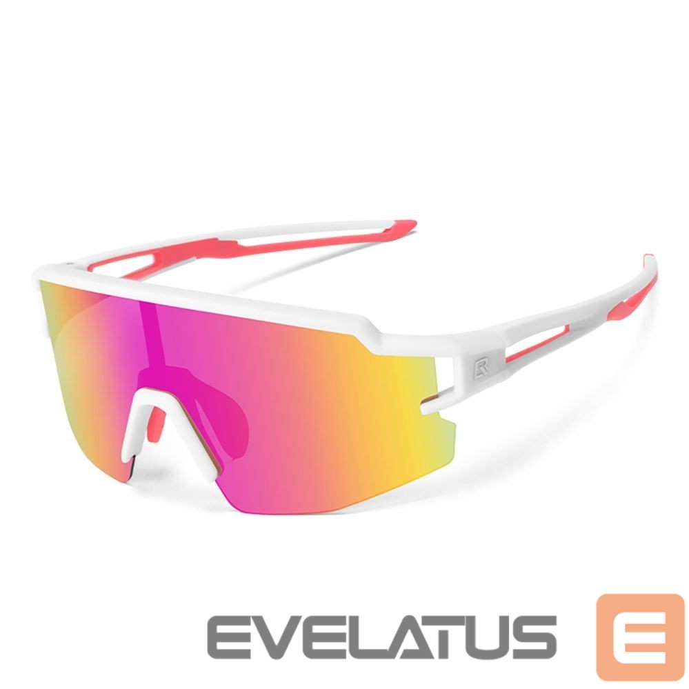 Kitos prekės Rockbros Rockbros Kids Cycling Glasses, Polarized, UV Protection, Children's - White