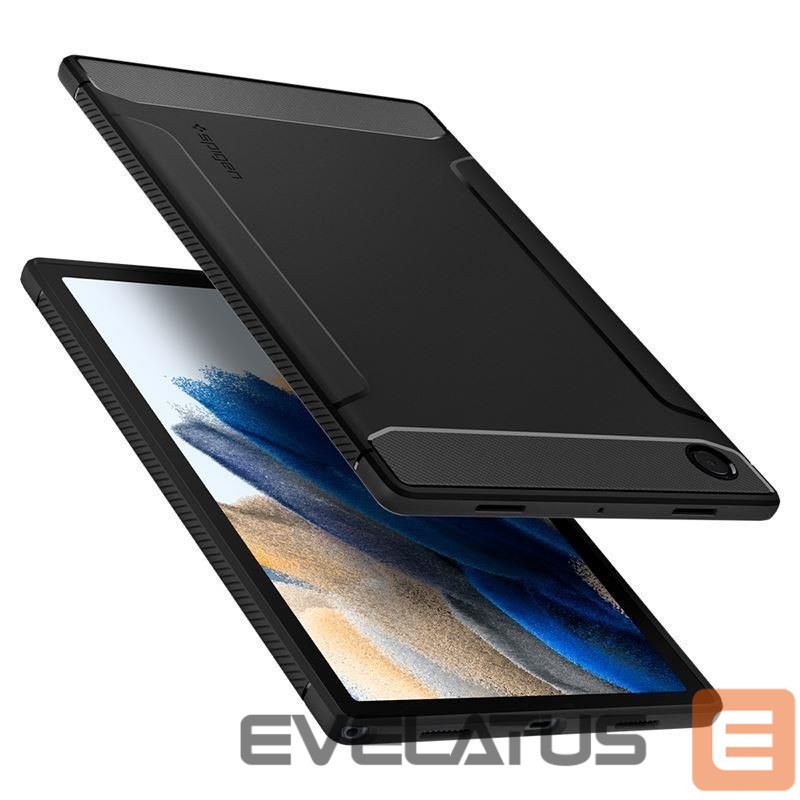 Nugarėlės dėklai Spigen Spigen Rugged Armor Case for Samsung Galaxy Tab A8 10.5'' - Matte Black