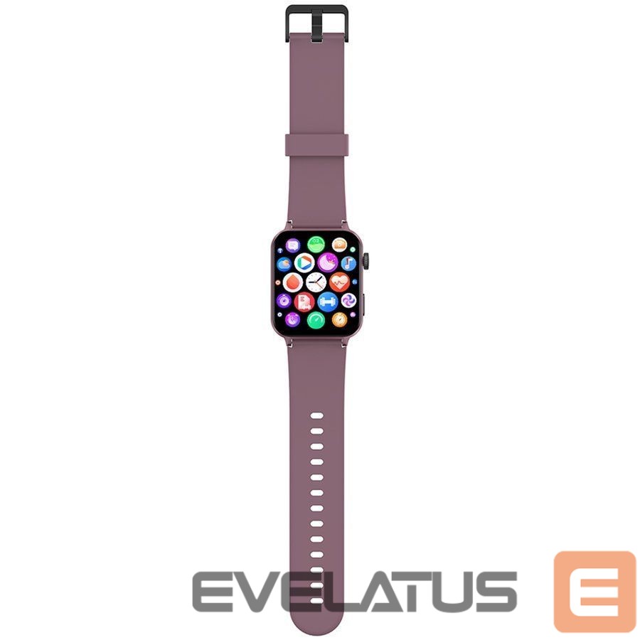 Išmanusis laikrodis Blackview Blackview R30 Pro Fitness Smartwatch, 1.83-inch HD,220mAh Battery, 24-hour SpO2 Detection + Heart Rate Monitoring, Monitor Sleep status, Calls and SMS notification, Purple