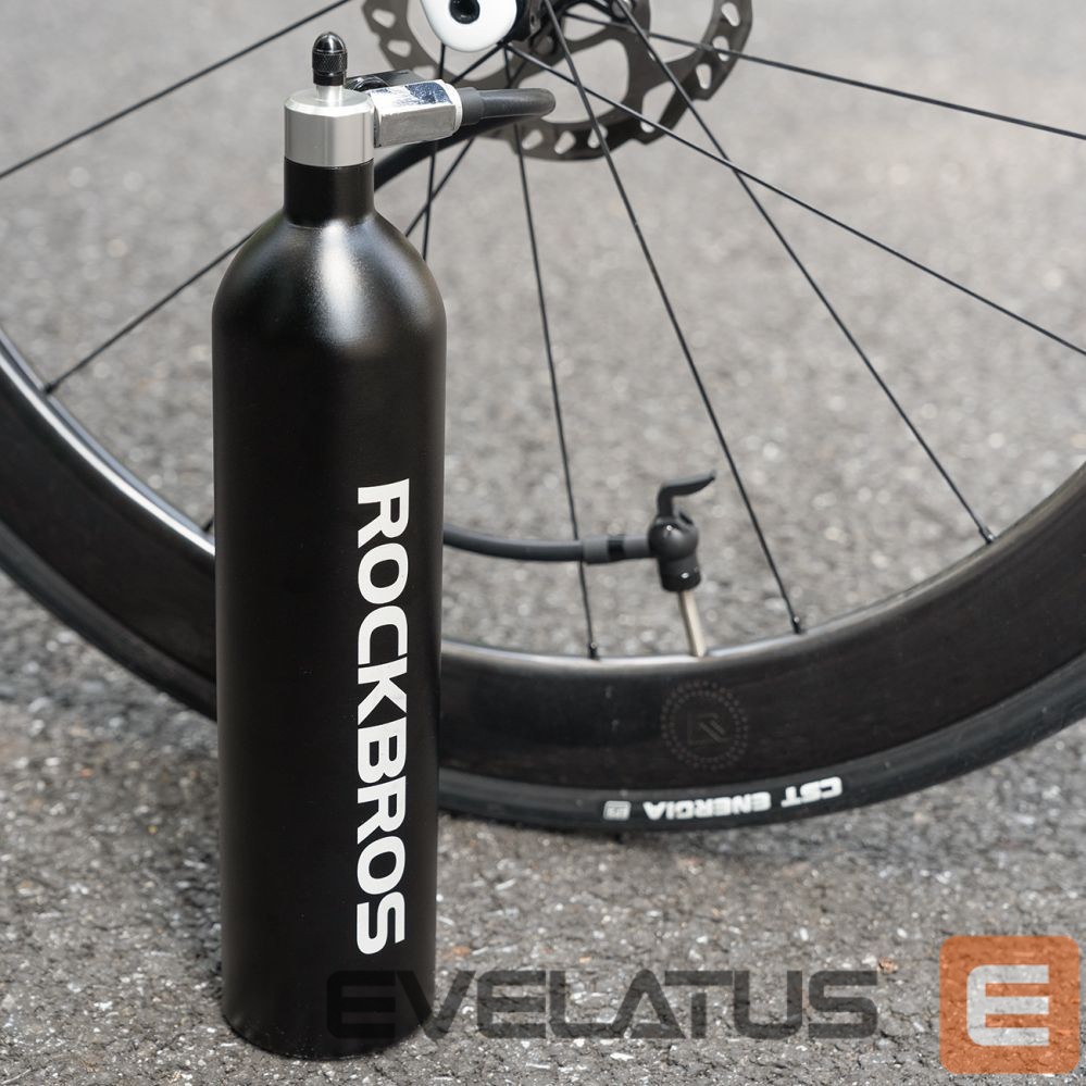 Kitos prekės Rockbros Rockbros Tubeless Tire Inflator 200 PSI 1.2l - Black