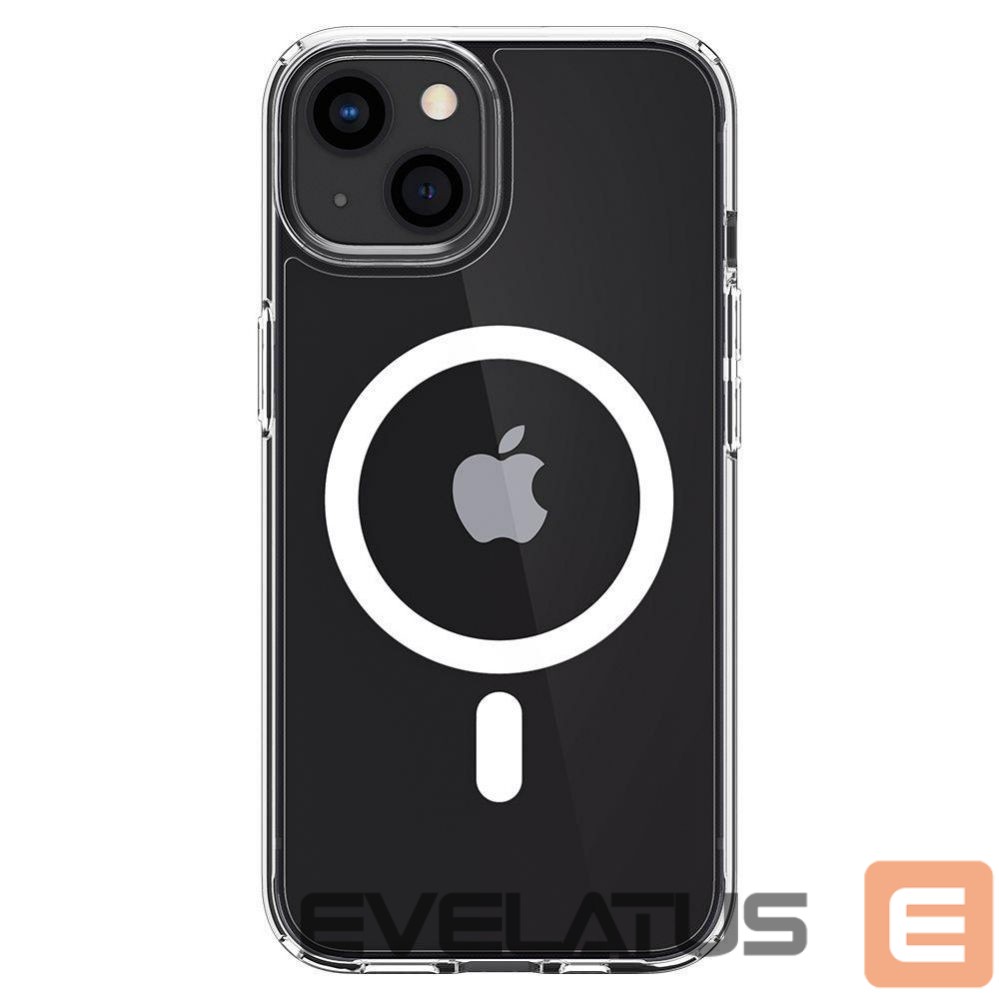 Nugarėlės dėklai Spigen Transparent || White