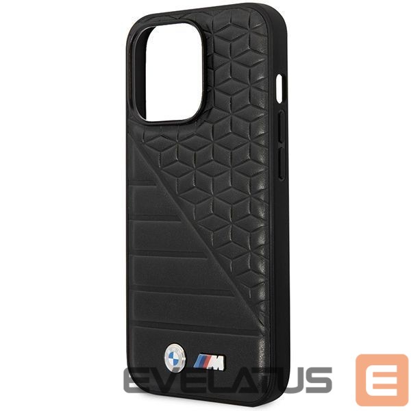 Nugarėlės dėklai BMW BMW Bi Pattern Case for iPhone 14 Pro 6.1" - Black