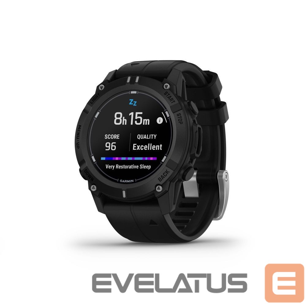 Išmanusis laikrodis Garmin Descent G2 Black with Black Band