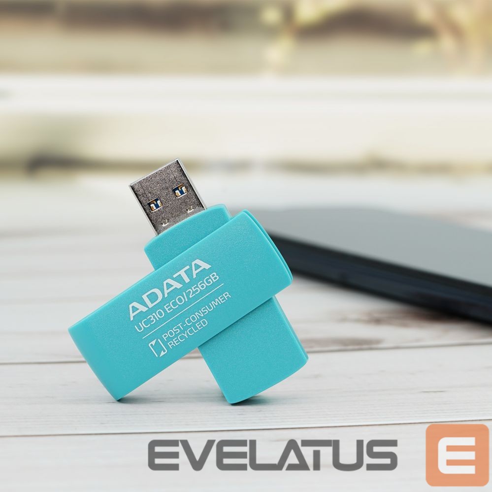 USB atmintinė ADATA UC310 ECO 256GB USB Flash Drive