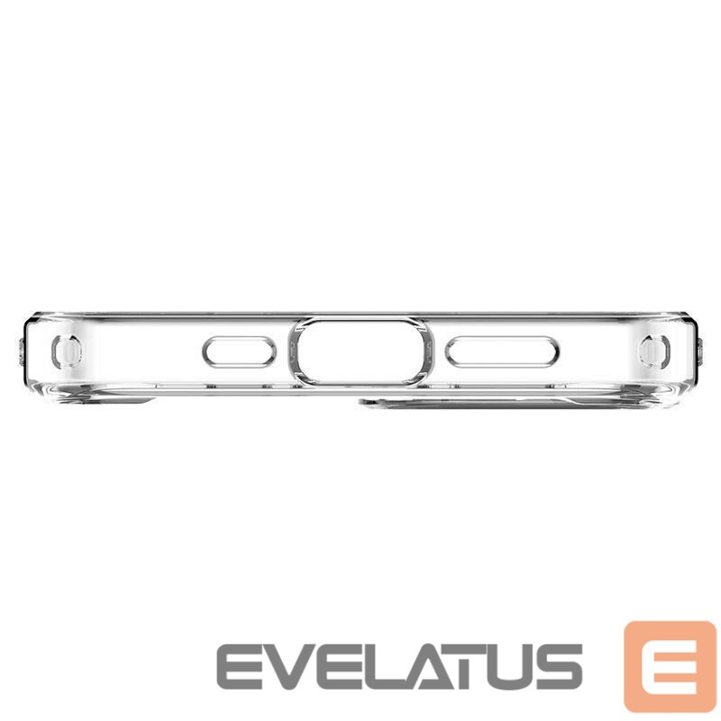 Nugarėlės dėklai Spigen Transparent || White