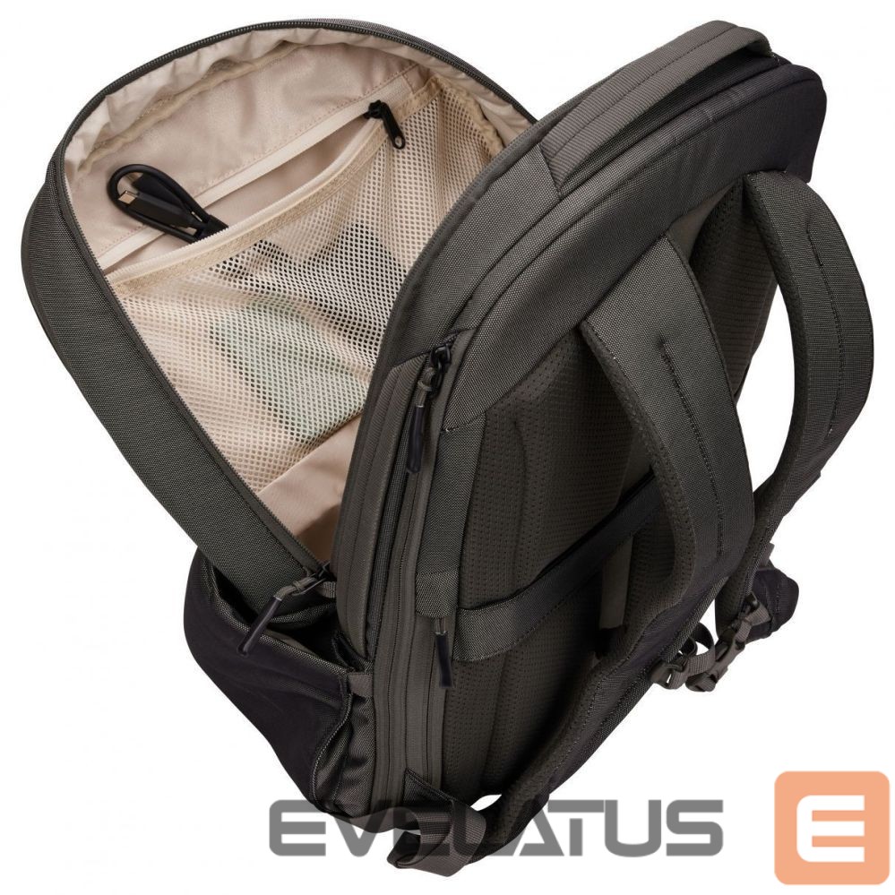 Nešiojamojo kompiuterio krepšys Thule Subterra 2 Backpack 27L - Vetiver Gray