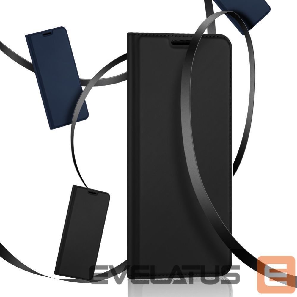 Nugarėlės dėklai Dux Ducis Dux Ducis Skin Pro Holster Cover with Flap Realme Narzo 50A black