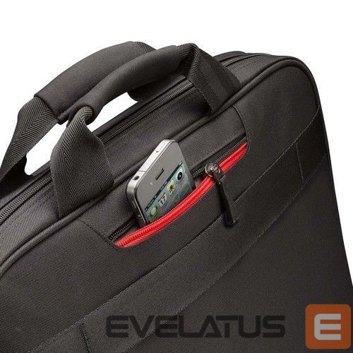Nešiojamojo kompiuterio krepšys Case Logic Casual Laptop Bag DLC117 Fits up to size 17 ", Black, Shoulder strap
