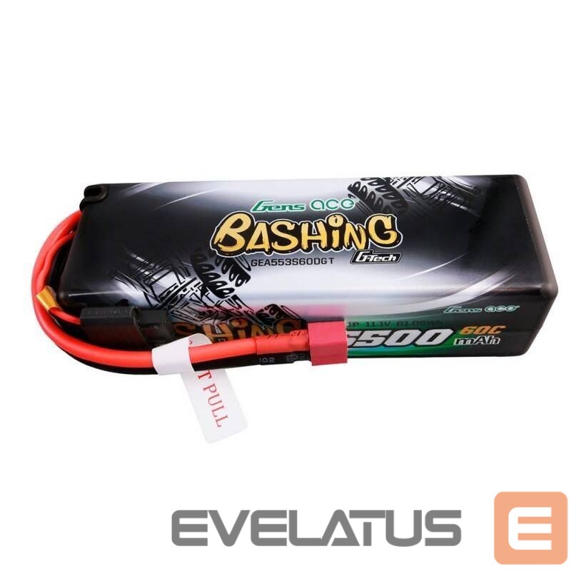 Serveris – kiti priedai Gens ace Gens ace G-Tech 5500mAh 11.1V 3S1P 60C HardCase 15# car Battery