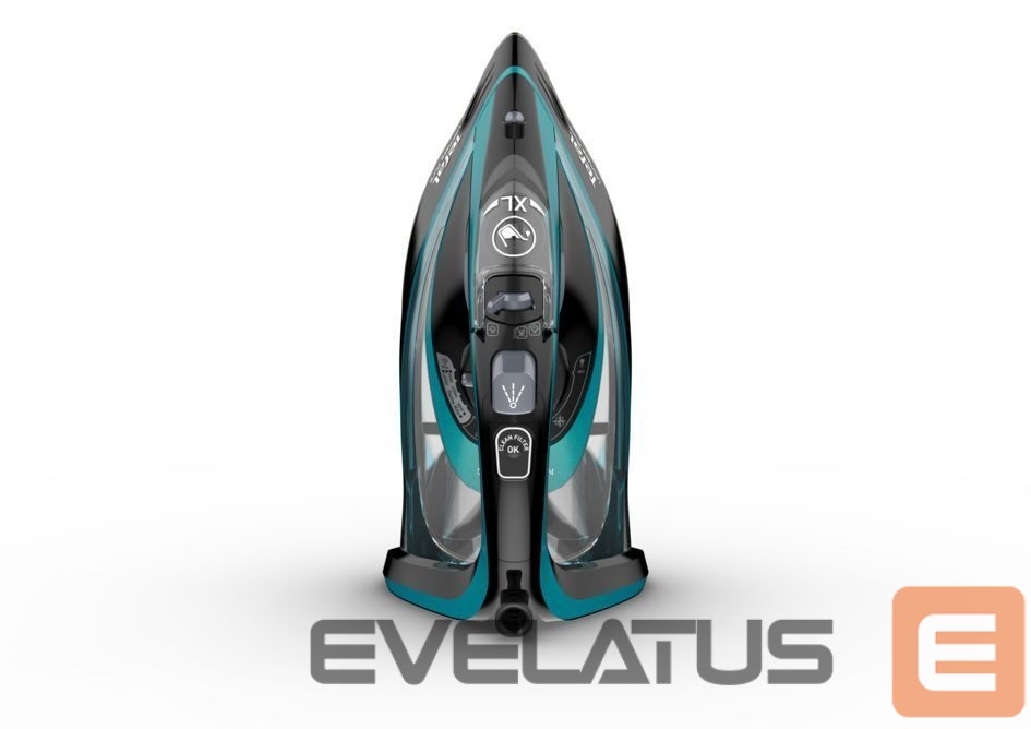 Lygintuvai TEFAL | Ultimate Pure FV9844E0 | Steam Iron | 3200 W | Water tank capacity 350 ml | Continuous steam 60 g/min | Steam boost performance 250 g/min | Blue/Black