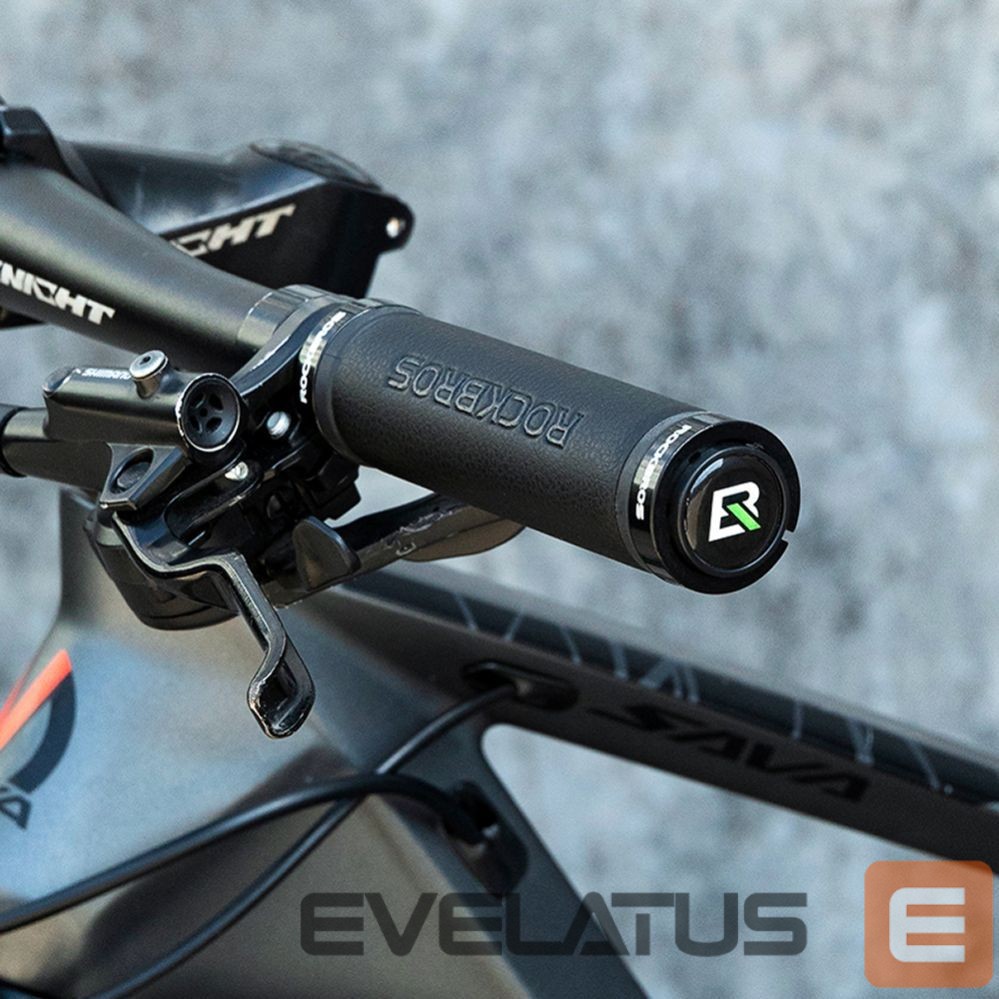 Dviračio priedas Rockbros Rockbros 40210003001 microfiber bicycle handlebar grips - black