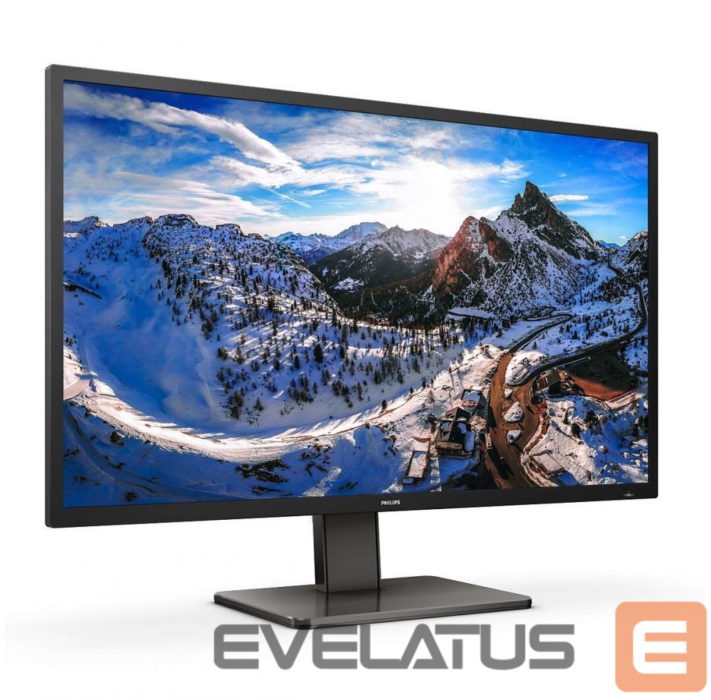 Monitoriai Philips P Line 439P1/00 43 ", VA, 4K UHD, 3840 x 2160, 16:9, 4 ms, 400 cd/m², Headphone output, 60 Hz, HDMI ports quantity 3