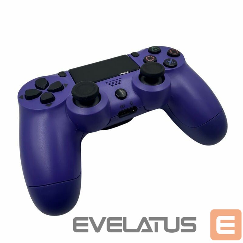 Valdiklis GameBox P4 Wireless Vibration Bluetooth Controller for Play Station 4 / PC / TV / TV Box Purple