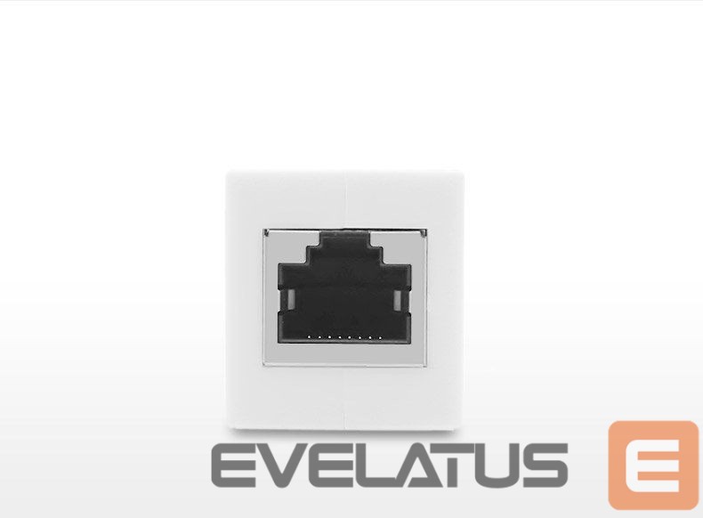 Adapteris Ugreen connector network cable connector network connector RJ45 white (NW114 20311) White