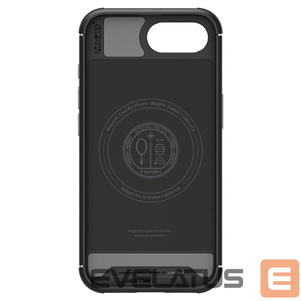 Nugarėlės dėklai Spigen Spigen Core Armor MagSafe iPhone 16e Case - Black