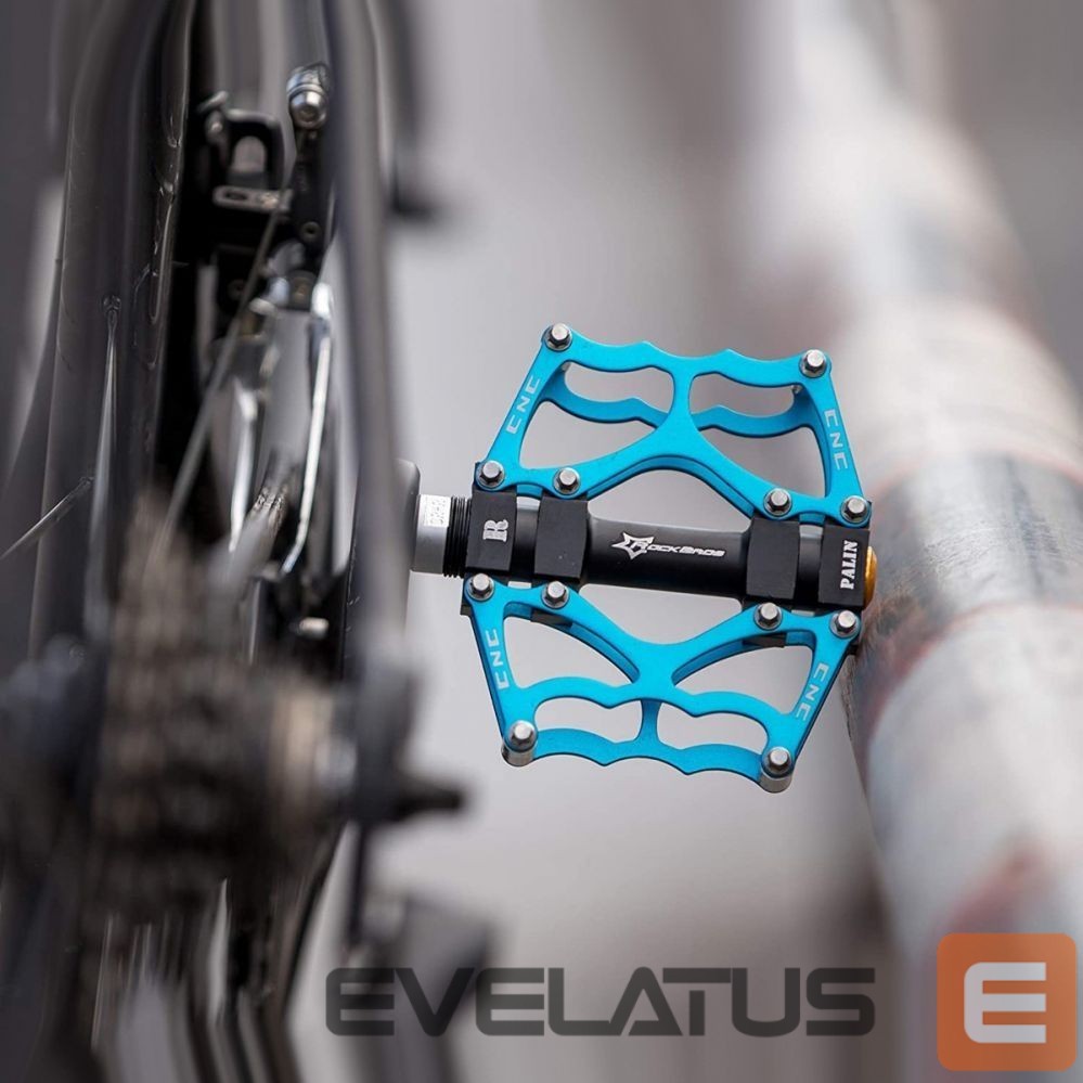 Dviračio priedas Rockbros Rockbros JT201012LBL bicycle pedal set - blue