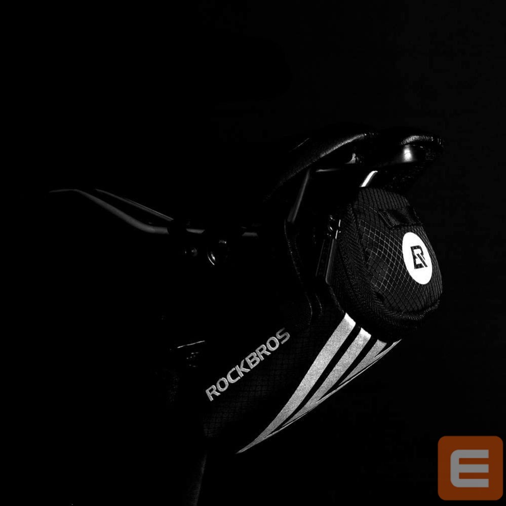 Dviračio priedas Rockbros Rockbros C28 bicycle bag under the saddle - black