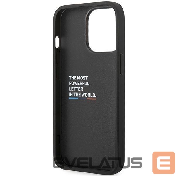 Nugarėlės dėklai BMW BMW Bi Pattern Case for iPhone 14 Pro 6.1" - Black