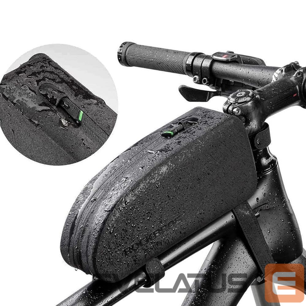 Dviračio priedas Rockbros Rockbros AS-019 bicycle frame bag waterproof 1.5 l - black
