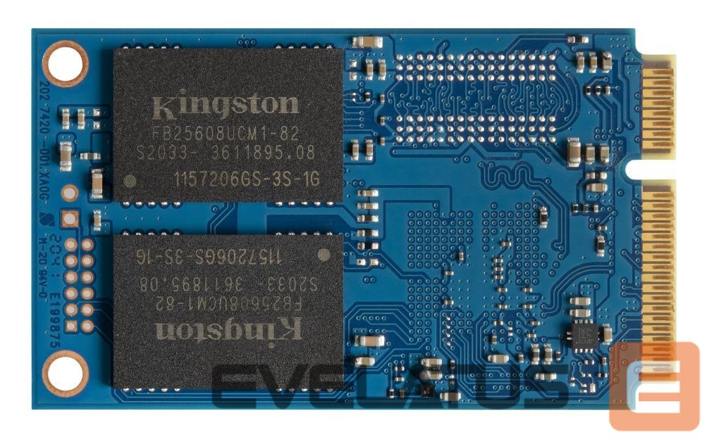 Kietasis diskas SDD Kingston KC600 512 GB, SSD interface mSATA, Write speed 520 MB/s, Read speed 550 MB/s
