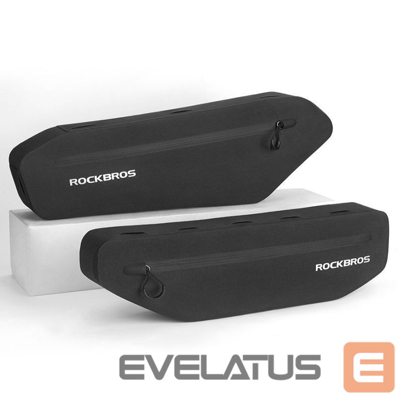 Dviračio priedas Rockbros Rockbros AS-043 bicycle bag with Velcro 3l - black