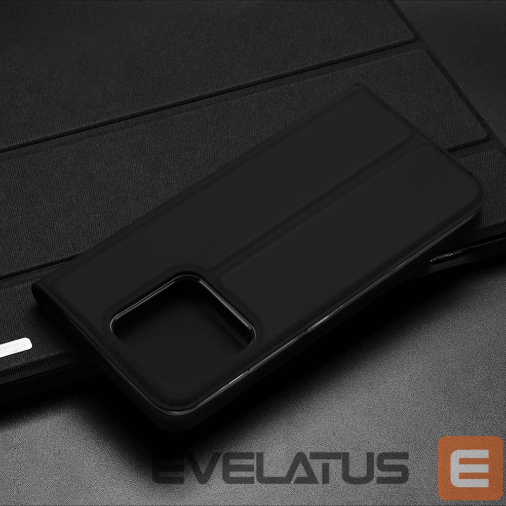 Nugarėlės dėklai Dux Ducis Dux Ducis Skin Pro Holster Cover with Flap Realme Narzo 50A black