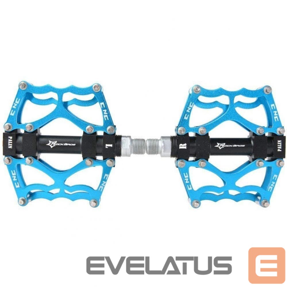 Dviračio priedas Rockbros Rockbros JT201012LBL bicycle pedal set - blue