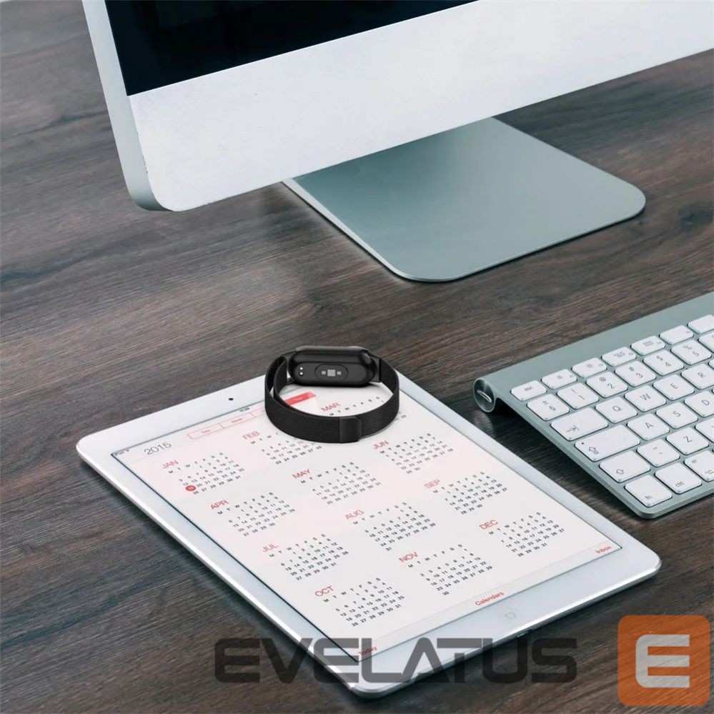 Dirželis Tech-Protect Tech-Protect MilaneseBand Strap for Xiaomi Smart Band 8 / 8 NFC - Beige