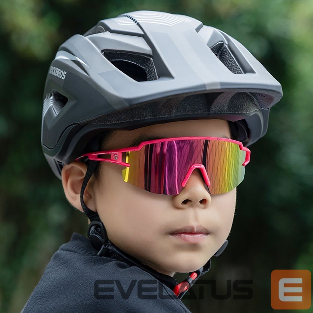 Kitos prekės Rockbros Rockbros Kids Cycling Glasses, Polarized, UV Protection, Children's - White