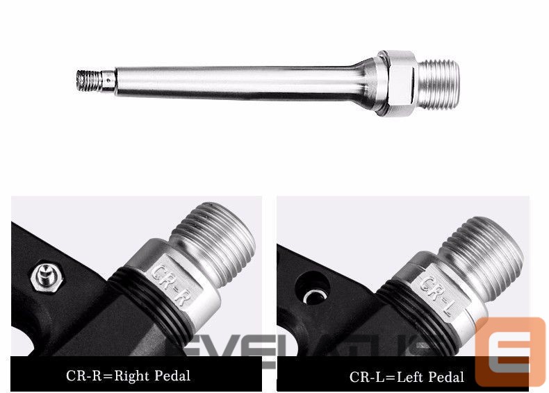 Dviračio priedas Rockbros Rockbros 2017-12CBK Nylon Bicycle Pedal Set - Black