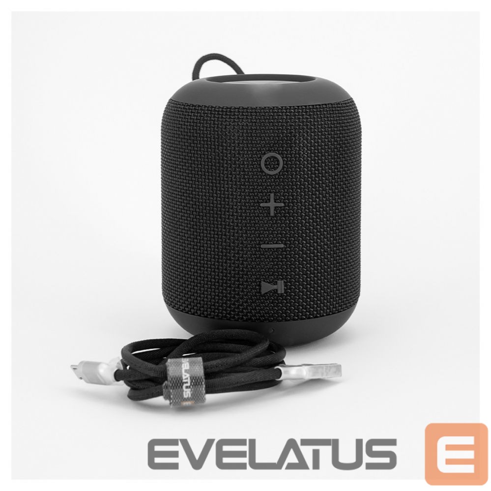 Belaidės kolonėlės Evelatus Evelatus Bluetooth Speaker S size EBS01 Black