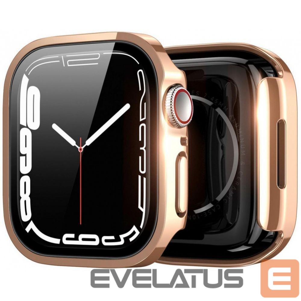Ekrano apsauga Dux Ducis Hamo Apple Watch Series 7/8/9 Case (PC) 41MM Rose Gold