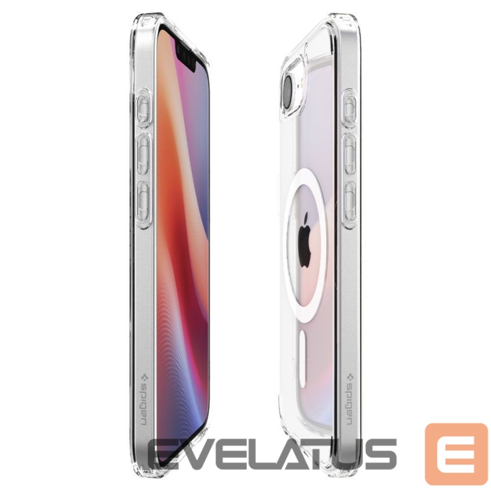 Nugarėlės dėklai Spigen Spigen Ultra Hybrid MagSafe iPhone 16e Case - Clear