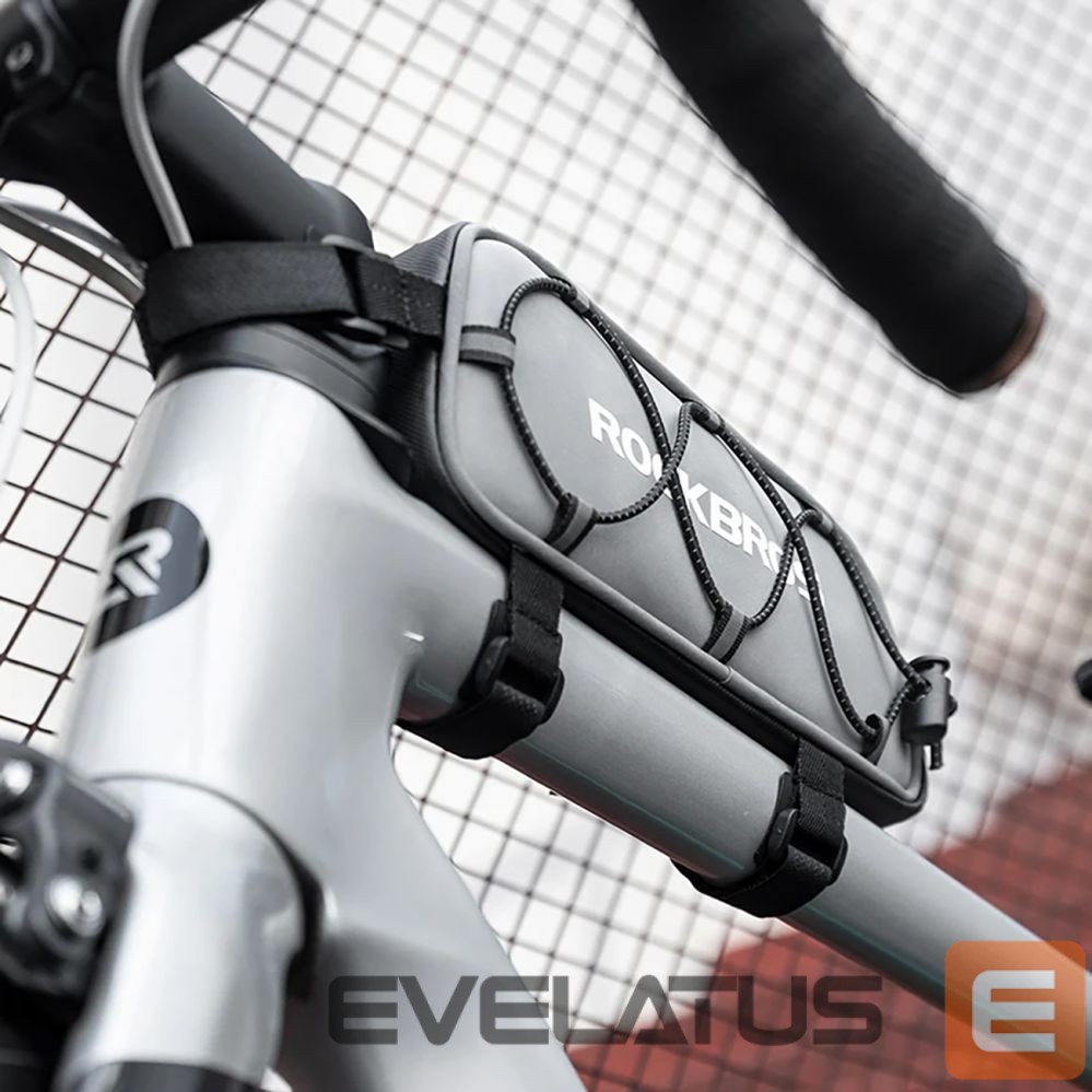 Dviračio priedas Rockbros Rockbros 3012010901 bicycle frame bag 0.9 l - silver