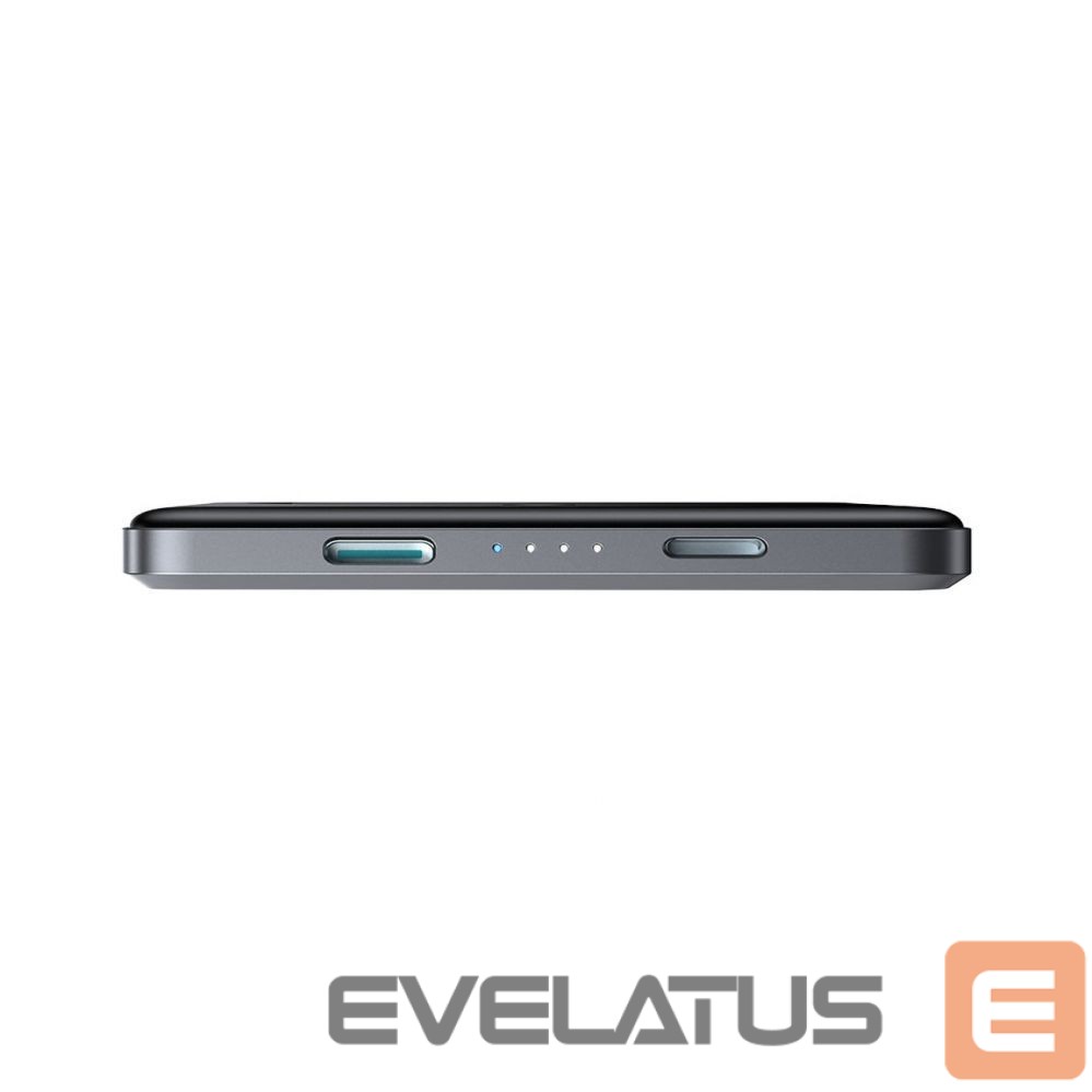 Išorinė baterija Joyroom Powerbank Joyroom JR-PBM08 5000mAh 20W ultra-thin with inductive charging - gray