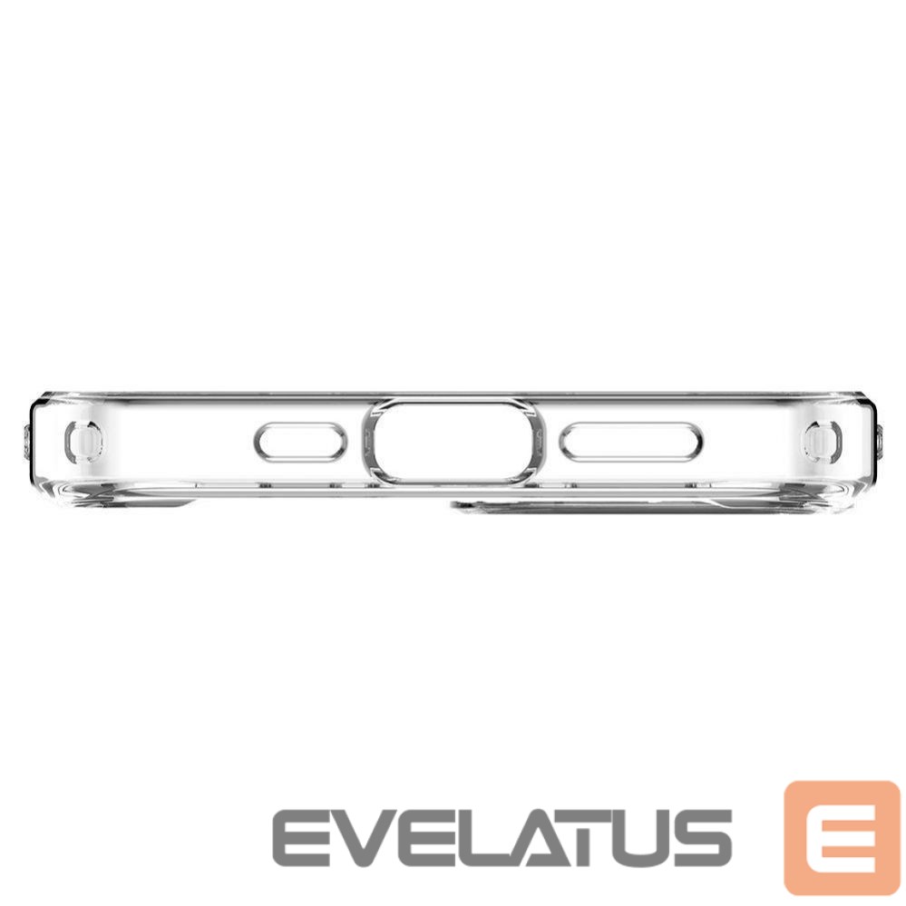 Nugarėlės dėklai Spigen Transparent || White
