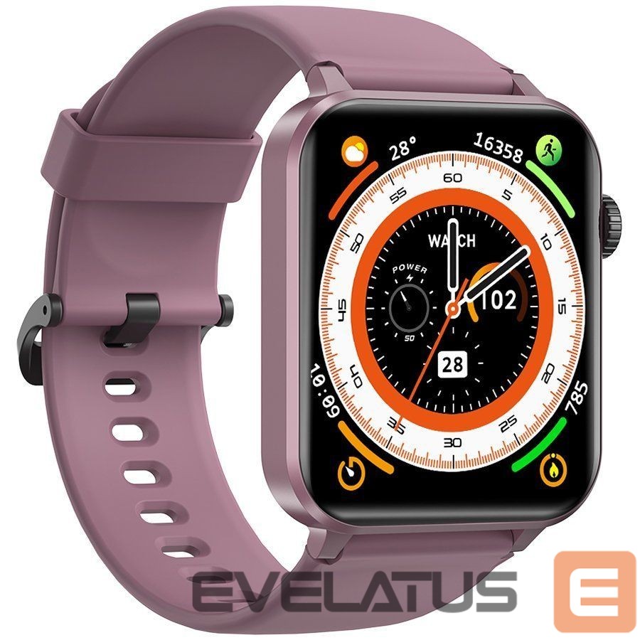 Išmanusis laikrodis Blackview Blackview R30 Pro Fitness Smartwatch, 1.83-inch HD,220mAh Battery, 24-hour SpO2 Detection + Heart Rate Monitoring, Monitor Sleep status, Calls and SMS notification, Purple