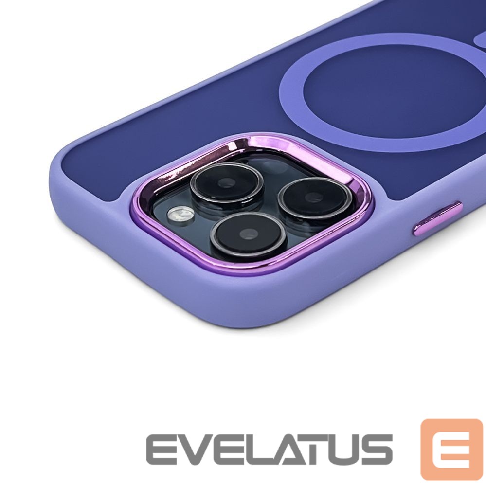 Nugarėlės dėklai Wozinsky Wozinsky Fashion Case MagSafe for Samsung Galaxy S25 - purple