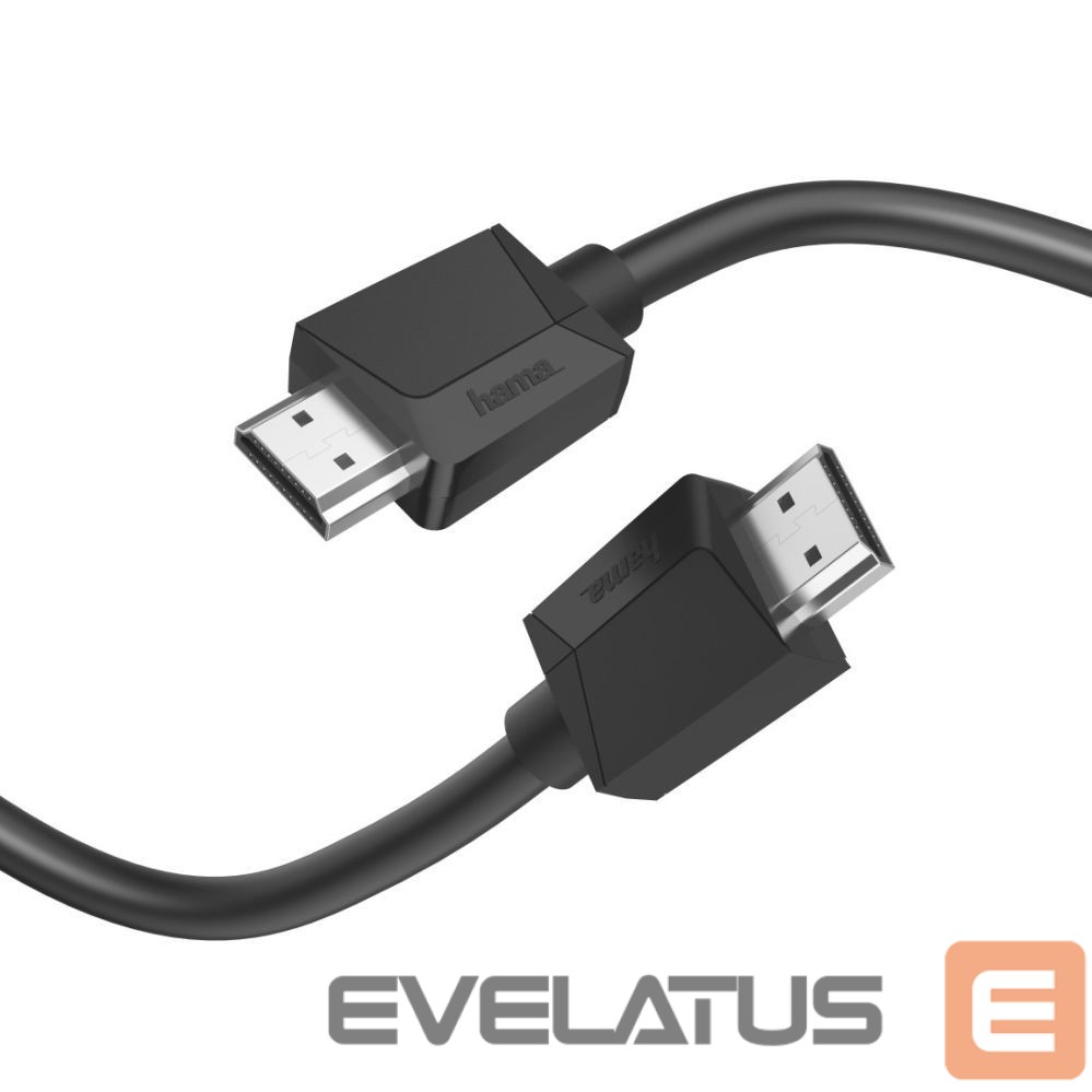 Elektros prekės Hama High-Speed HDMI Cable, 4K, Plug - Plug, Ethernet, 3.0 m