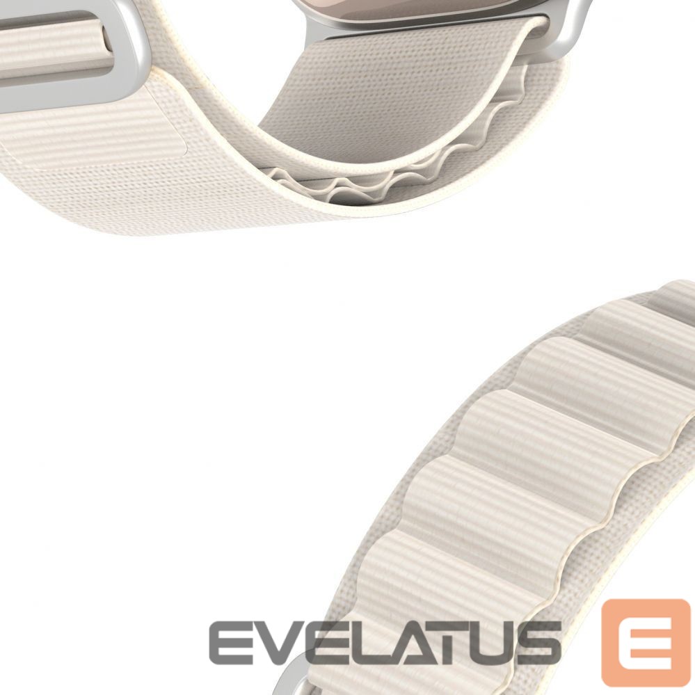 Dirželis Dux Ducis Apple Sport Buckle Strap for Apple Watch 42/44/45/46/49MM Starlight