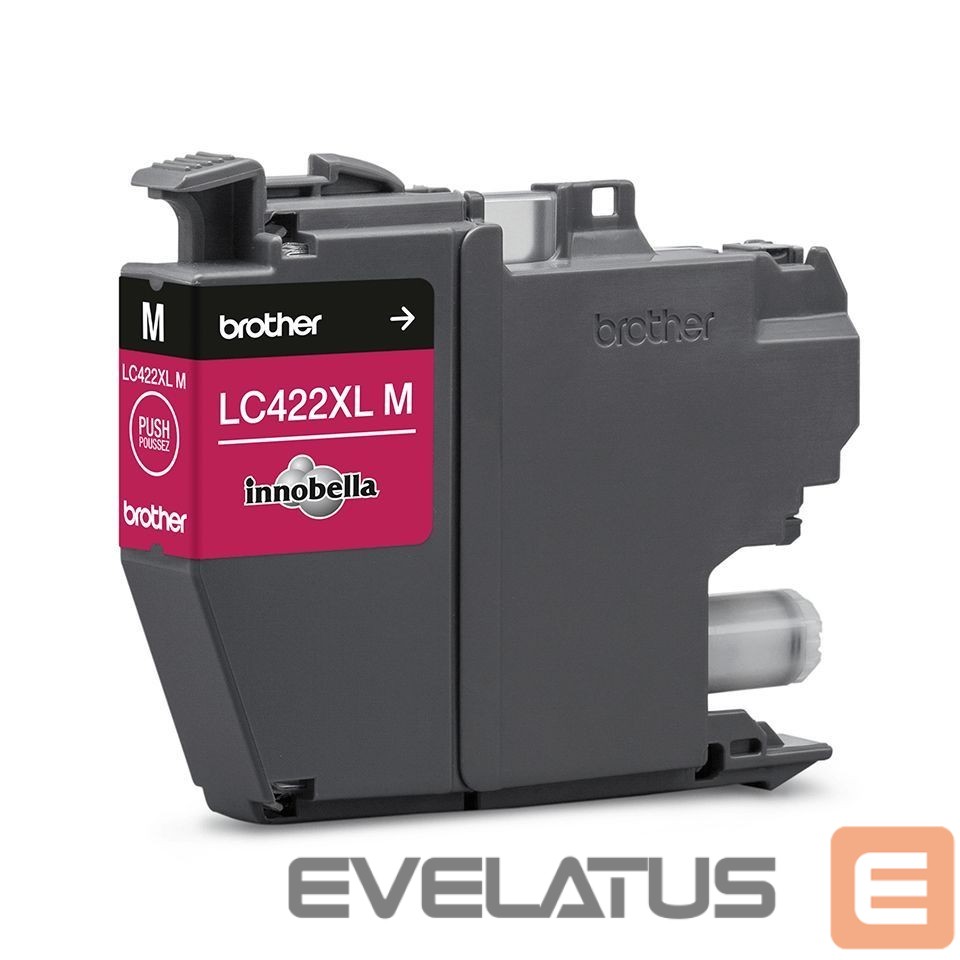 Eksploatacinės medžiagos spausdintuvams Brother LC422XLM Ink Cartridge, Magenta
