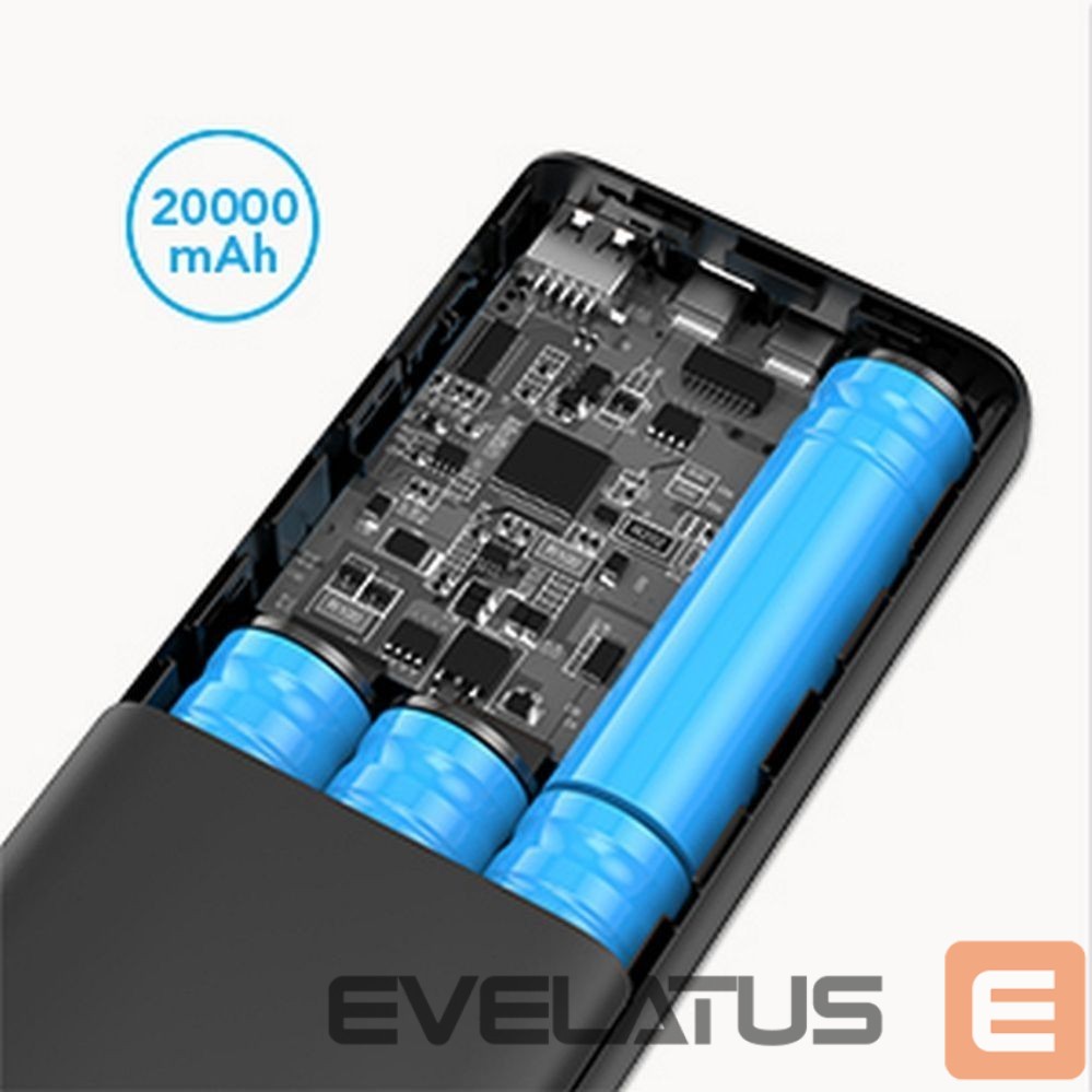 Išorinė baterija Veger Powerbank Veger T100 (W2032C-100) PD QC3.0 5A 100W 20000 mAh black