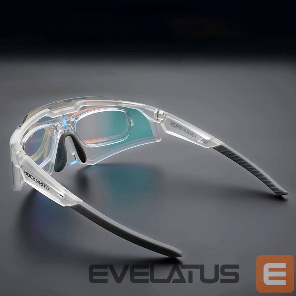 Dviračio priedas Rockbros Rockbros SP291 photochromic UV400 cycling glasses - white