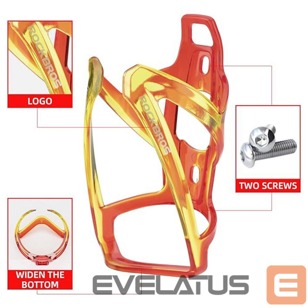 Dviračio priedas Rockbros Red || Yellow