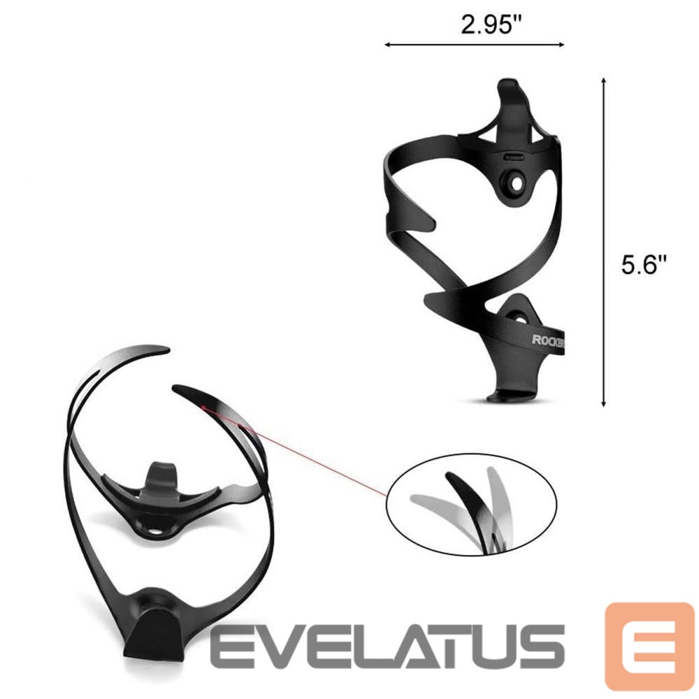 Dviračio priedas Rockbros Black