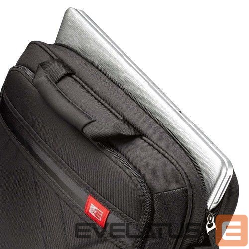 Nešiojamojo kompiuterio krepšys Case Logic Casual Laptop Bag DLC117 Fits up to size 17 ", Black, Shoulder strap